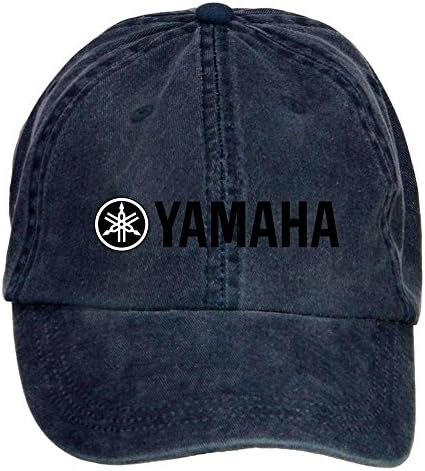 HUANYU Diapason Yamaha Logo Cotton Washed Baseball Caps One Size Hats With Adjustable Velcro