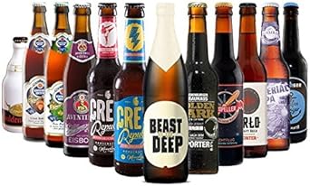 Bier Deluxe Selection 12 Starke Freunde Craft Beer Paket Mehrweg 3 X 0 5 L 9 X 0 33 L Amazon De Bier Wein Spirituosen