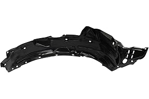 TRQ Front Left Inner Fender Liner Drivers Side Compatible with 2006-2011 Honda Civic HO1248134