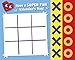 PEACEABLE KINGDOM Card Tic Tac Toe Super Valentine, 1 EA