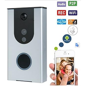RCA Smart Doorbell Home Security Wifi Video Camera with