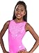 GK Girls Pink Diamonds Leotard - One Piece Outfit for Gymnastics, Dance, Ballet (CM, Pink)
