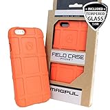 iPhone 7 Case, iPhone 8 Case, with TJS [Tempered Glass Screen Protector], Magpul [Field] MAG845 Polymer Case Cover Retail Packaging for Apple iPhone 7/iPhone 8 4.7