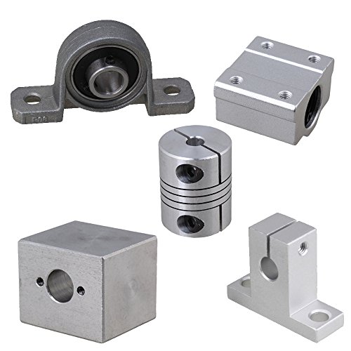 COD]-Horizontal 150/250/350mm T8 Dual Lead Screw Rod Linear Rail ...