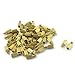uxcell 50 Pcs Male to Female Thread Brass Pillars Standoff Spacer M2x5mmx8mm