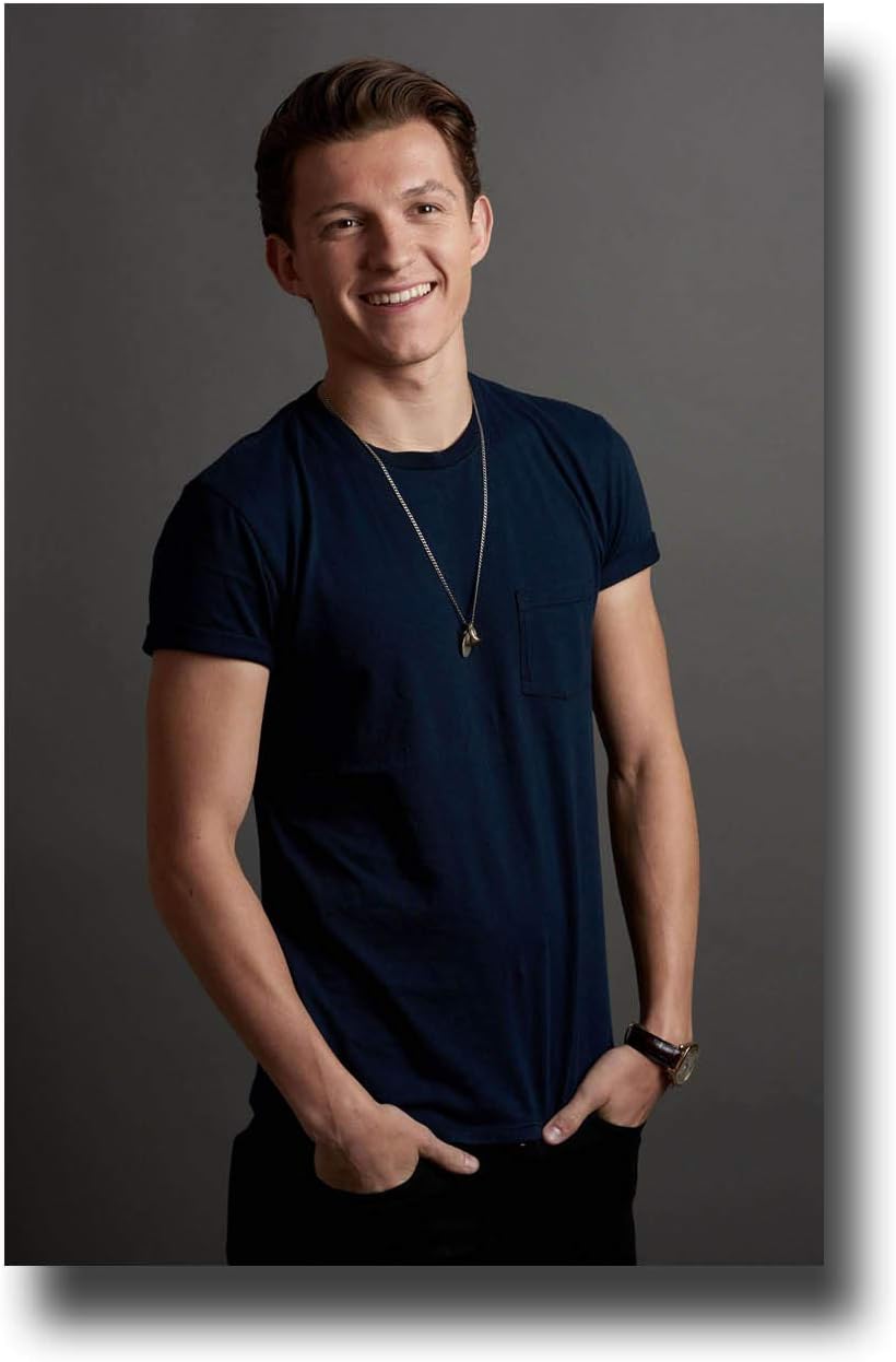 Amazon Com Tom Holland Poster Publicity Promo 11 X 17 Inches Gray