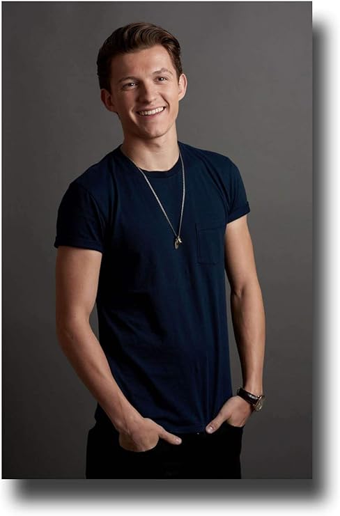 Amazon Com Tom Holland Poster Publicity Promo 11 X 17 Inches Gray