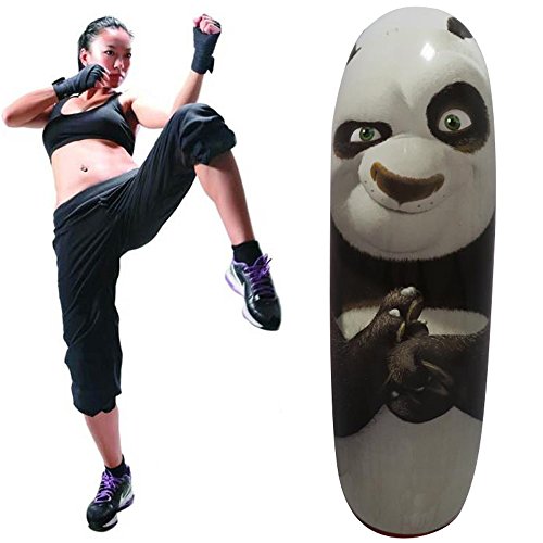 image for EasyGO 1M Vent Toys Inflatable Tumbler Training Fitness Boxing Kongfu 