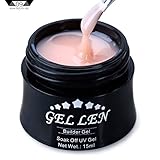 Gellen New Soak Off UV Builder Gel, (15ml, 1piece) - Color 09 #Deep Peach