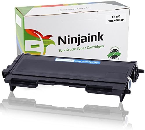 Ninjaink Compatible Toner Cartridge For Brother TN350 HL-2040 MFC-7420 Intellifax 2820 DCP-7020 HL-2070n MFC-7820n MFC-7220 DCP-7010 DCP-7025 Fax-2820 Fax-2920 HL-2030 HL-2070- High Yield