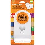 Fiskars 2 Inch Thick Punch, Heart