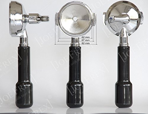 Portafilter 1 Cup with single spout, comes without filter basket, it fits Elektra/Wega/ECM/Rocket/Isomac/La NUova Era Machines you can use any Tamper with Tamp size of 58mm