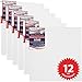 U.S. Art Supply 24 x 24 inch Stretched Canvas 12-Ounce Triple Primed, 6-Pack - Professional Artist Quality White Blank 3/4
