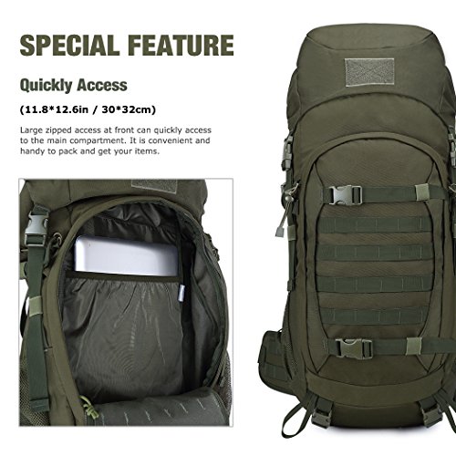 Mardingtop 50 Liter Internal Frame Backpack Tactical Backpack Military