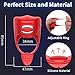 Vibrating Penis Ring Full Silicone Cock Ring Premium Waterproof Rechargeable Erection Electric Shock Ring Erection Enhancing Sex Toy for Man or Couples Play