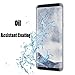 BIUZKO Full Coverage Case Friendly Scratch Resistant Hd Clear Curved Tempered Glass for Samsung Galaxy S8 Plus 6.2