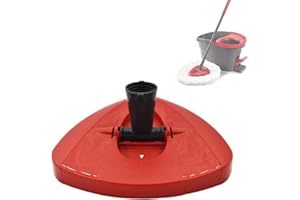 Mop Replacement Base and Mop Head Refill, Mop Base Case Disc Shell Accessories for Vileda Mop, Household Flat Mop Accessories