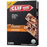 CLIF Organic Trail Mix Bar Variety Pack 16 Count - 8x Dark Chocolate Peanut Butter, 8x Dark Chocolate Almond Sea Salt (Certified USDA Organic) by Clif Bar