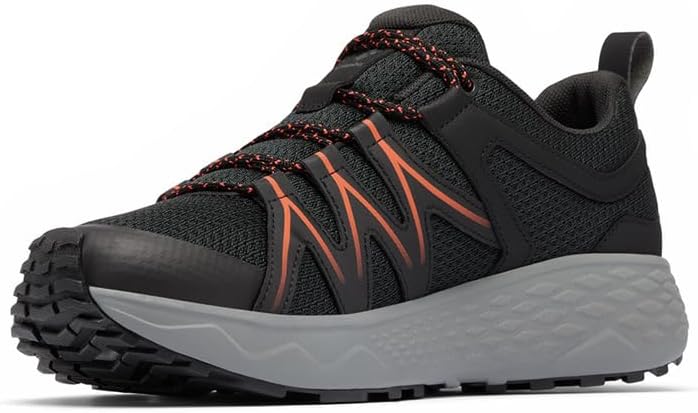 Men's Peakfreak Roam, Low Rise Trekking and Hiking Shoes, Black/Red Quartz, 8