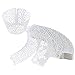 Tinksky Cupcake Wrapper Vine Filigree Lace Wraps Liner Wedding Valentine'S Day Party Cake Decoration (White), Pack Of 120