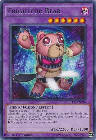 Yu-Gi-Oh! - Frightfur Bear (NECH-EN046) - The New Challengers - Unlimited Edition - Rare