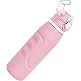 Valourgo 35 oz Collapsible Water Bottle, Large bpa Free Travel Water Bottle Reusable Water Bottle