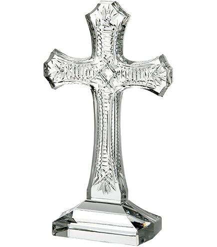 Amazon.com: Waterford Clare Stand Cross,9.5 英吋(約24.1 公分