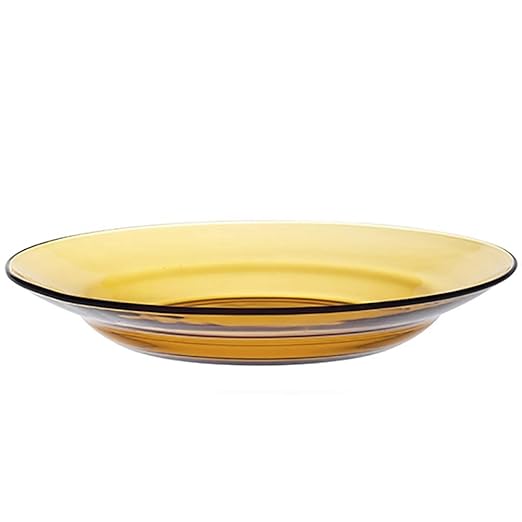 Zhao Li Plato de Vidrio Templado Plato Profundo Bolas de Masa ...