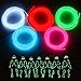 CPPSLEE Halloween Lights String 9.8ft EL Wire Lights, Super Bright Portable Neon Light Set for Halloween Decorations DIY Costume - 3 Modes Battery Controllers, 5 Colors