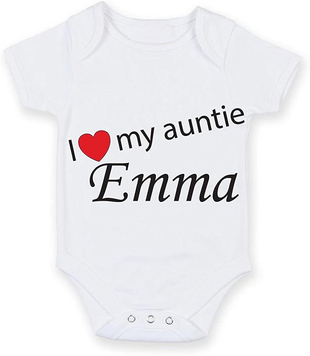 i love my auntie baby grow