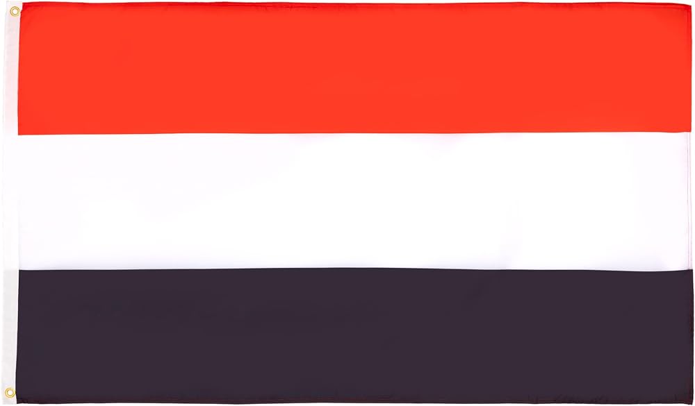 AZ FLAG Yemen Flag Large 5x8 Ft 100D Polyester Banner with Grommets