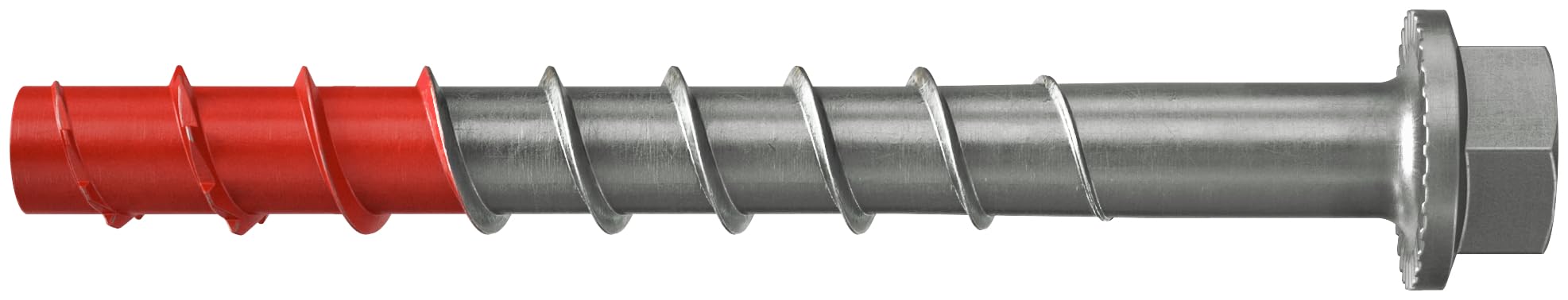 Fischer Ultracut FBS II 10x70 15/5/-US A4 Concrete Screw for Attaching Railings, Metal Profiles, Shelving Systems in Concrete, for Outdoor Use, 50 Pieces Item No. 543570 Grey