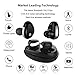 Touch Control True Wireless Earbuds,SHUUA Bluetooth V4.2 Headsets Mic Charging Case Waterproof Sweatproof Mini Twins Earphones Dual in-Ear Earpieces