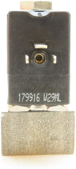 BURKERT 00457151 6011 A 1/16 FKM SS Solenoid Valve 24V-DC 1/4IN NPT