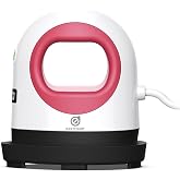 Easy Count E Mini Heat Press Machine, Small Heat Trasfer Machine Easy for Crafts, T-Shirt, Hats, Shoes, and Small HTV Vinyl Projects, Mini Portable Ironing Machine