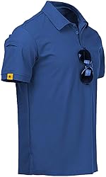 V VALANCH Mens Polo Shirts Summer Short Sleeve