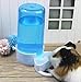 Old Tjikko Automatic Pet Feeder Waterer,Bird Hamster Small Animal Feeder, Automatic Feeding Device Water Dispenser for Hamster Bird Pigeon Parrots Mini Hedgehog with Holder (5.90×2.83×6.10in)thumb 1