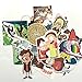 Decals 25 Pcs Cartoon Stickers PVC Stickers Waterproof for Laptop Cars Motorbikes Luggage Laptops