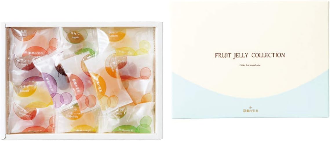 Amazon 彩果の宝石 フルーツゼリー コレクション バラエティギフト 15種類 25個入り 彩果の宝石 ゼリー 通販