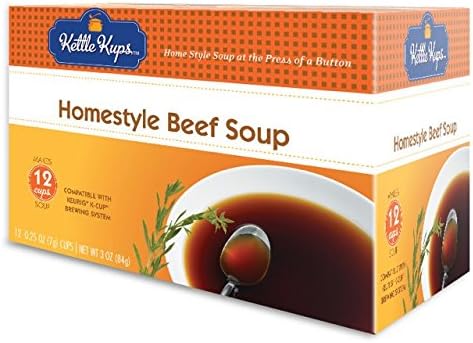 Kettle Kups Single Serve Soups Compatible with Keurig Brewers and Similar