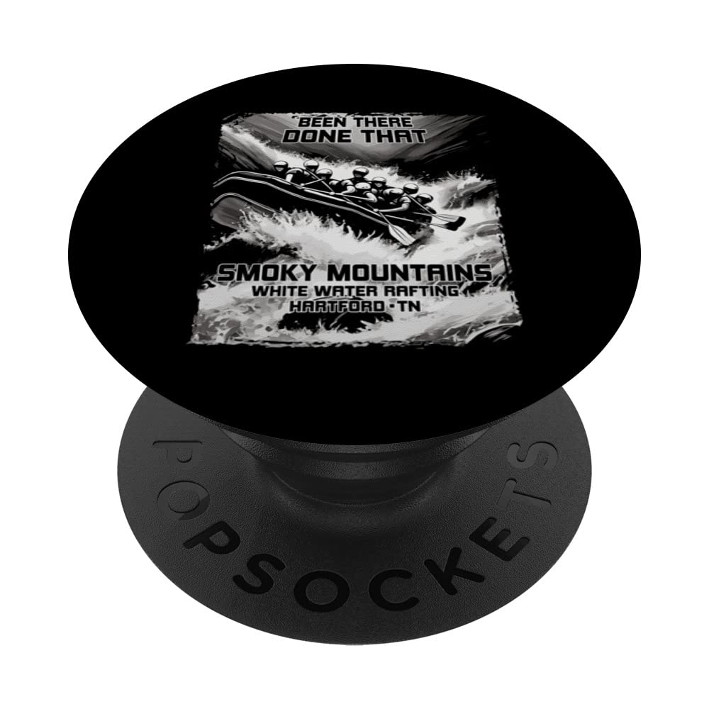 Smoky Mountains White Water Rafting Pigeon River Rapids Raft PopSockets Swappable PopGrip