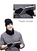 T-wilker 3 Pieces Knitted Hat Set Winter Thick Warm Snug Knit Hat + Scarf + Touch Screen Gloves for Men Womens (Black)
