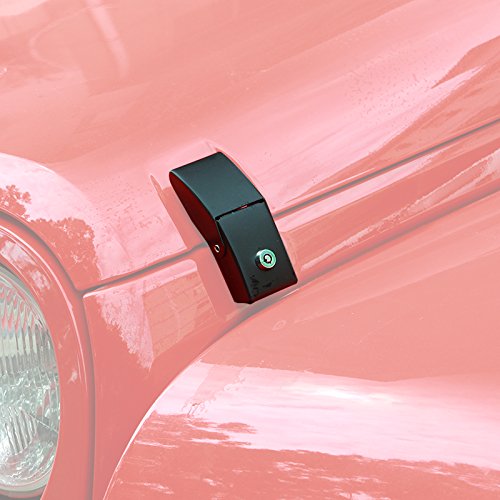 6 JeCar+Steel+Hood+Latches+Wrangler