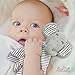 Coney Island Cotton - Lovey Security Blanket for Baby, Soft Cuddly Elephant, 11.8” by 11.8”