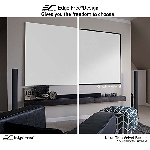 Elite Screens Aeon, 138inch 2.351, 4K Home Theater Fixed Frame EDGE