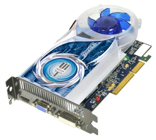 HIS Radeon HD 4670 IceQ Native HDMI 1 GB DDR3 AGP Graphics Card (H467QS1GHA)