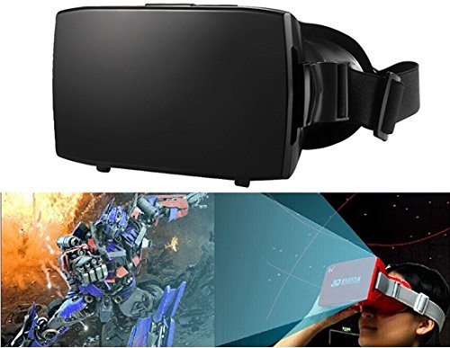 Vr-a61 3d Virtual Reality Helmet for 4.7''-6.0'' Smartphones (Black) By Jamming Joe