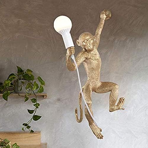 JCM Pendant Lights Animal Modeling Wall lamp Creative Personality Chandelier Wall lamp Corridor Table lamp Decoration Floor lamp ZJ (Color : Brass-C)