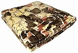 Super Soft Micro-Plush 2Ply Polyester Blanket Queen - Brick