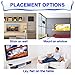 TV Antenna, SMALLRT Digital Amplified HDTV Antenna 50 Miles Range For Indoor Signal Booster Detachable Digital Amplifier with 16 FT Coaxial Cable for Viewing Local Channels